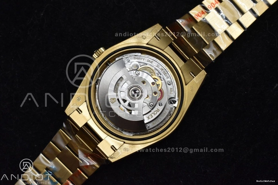 Bracelet 723 GMF GoAnywhere Gold V Diamond YG DayDate 904L Weight On A3255 Markers 40 Steel Gain Dial President 0201